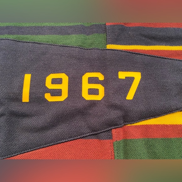 Polo Ralph Lauren 1967 Mesh Striped Polo Shirt - Picture 5 of 9